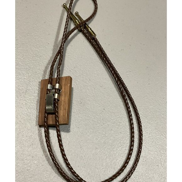 Vintage Men's Bolo Tie Set of Two - Picture 3 of 6